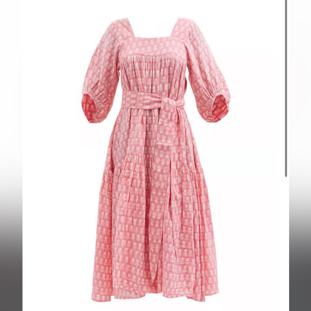 Anaak “Jamila” Pink Floral Print Dress